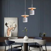 Lustre Cylindrique Noir Pour Restaurant Nordique - Clowas.fr
